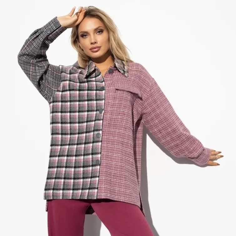 Koszula CHARUTTI #Navsegda v serdce (rose gray)