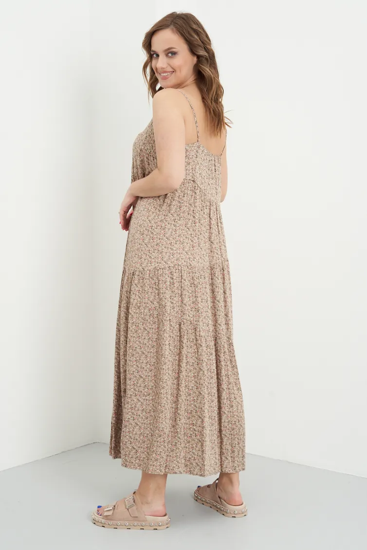 Dress Fantazia Mod #3986 bezh