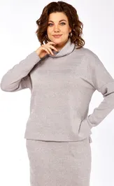 Suit LadyThreeStars 2541 svetlo-seryj
