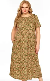 Dress LadyThreeStars 2681 yantarnyj
