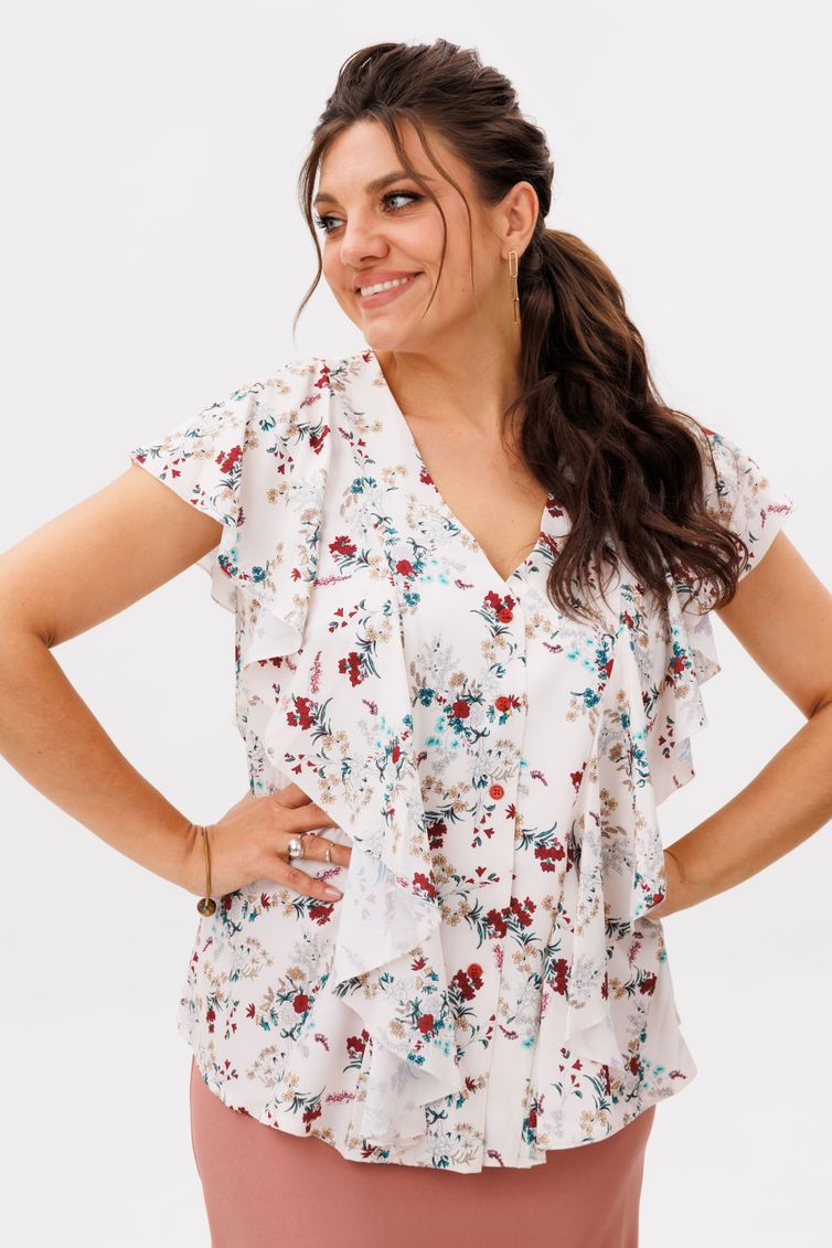 Блуза Anelli Laurel арт. 1691 кветки