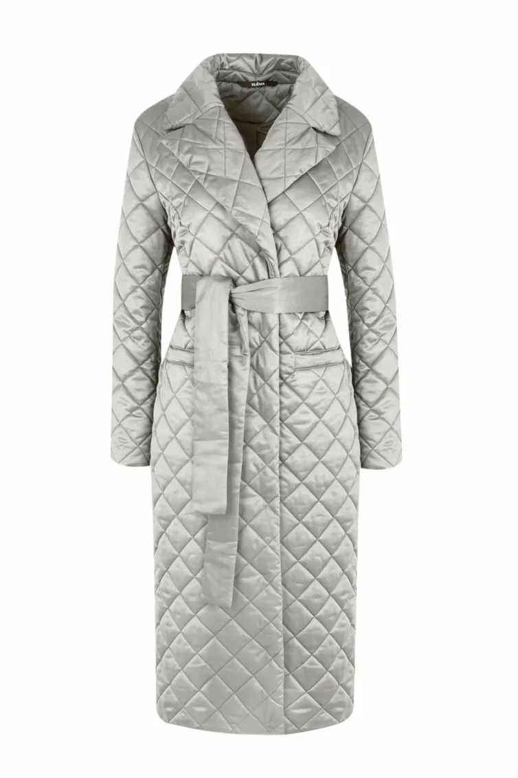 Coat Elema #5-08 svetlo-seryj 164