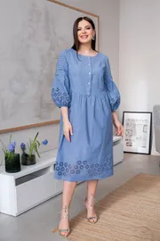 Sukienka ASV #2593 sinij