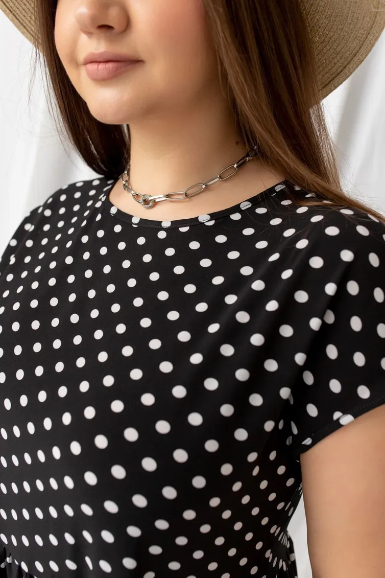Dress TOOK A LOOK & Angelika #A-356 gorox na chernom