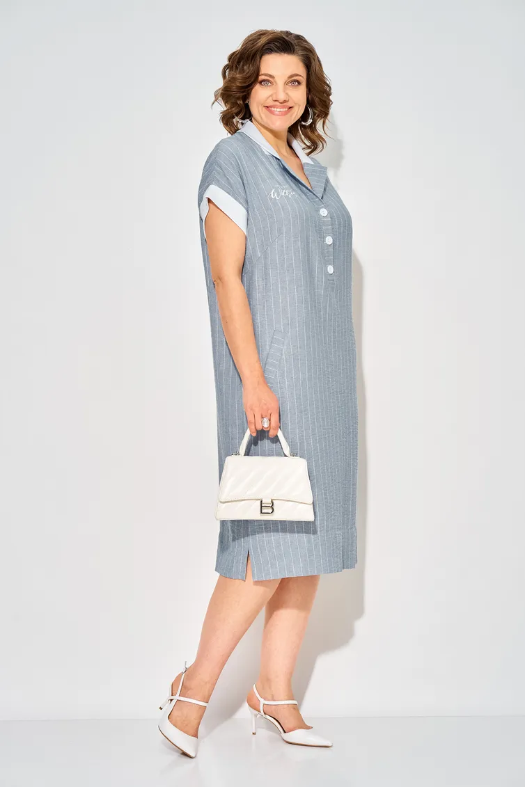 Dress Liliana #1539 gol poloska