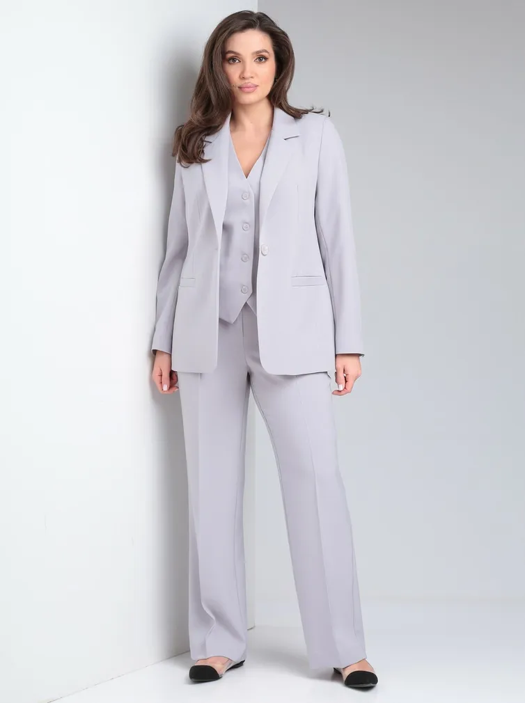 Garnitur Vilena-fashion #947 svetlo-seryj