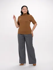 Skoczek FASHION CENTRE #V-4057/Svetlo-korichnevyj/170