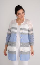 Кардиган BONADI 1949 голубой