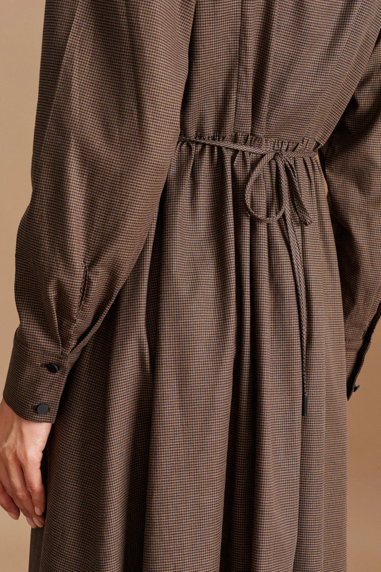 Dress Elletto Life #1043 korich-chern