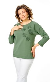 Джемпер Rumoda 2268 светло-зеленый