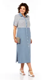 Dress Тэнси 398 goluboj