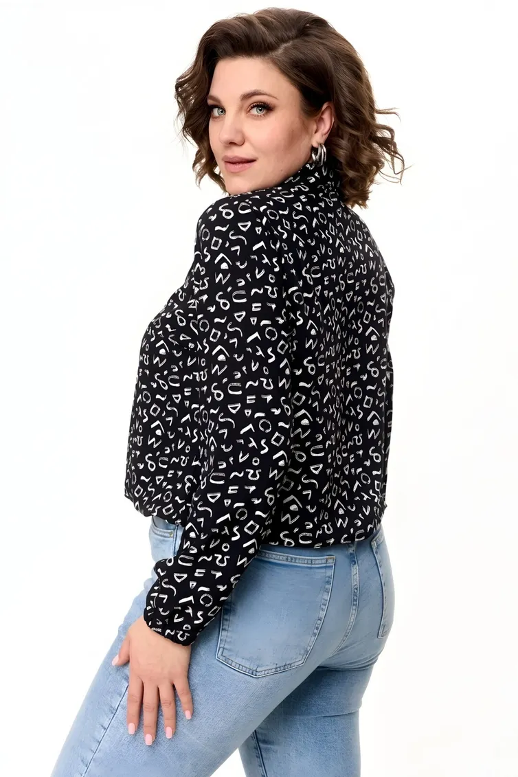 Bluzka Abbi #4028 chernyj