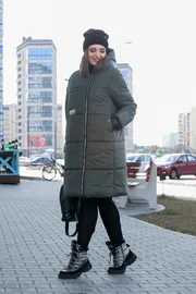 Coat LS #8278 xaki