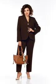 Garnitur Vilena-fashion #1086 shokolad