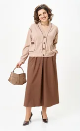 Suit Aira Style 24131 komplekt kapuchino