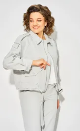 Жакет Лилиана 1522 серозел