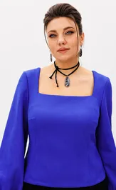 Блуза Anelli Laurel 1531 василек