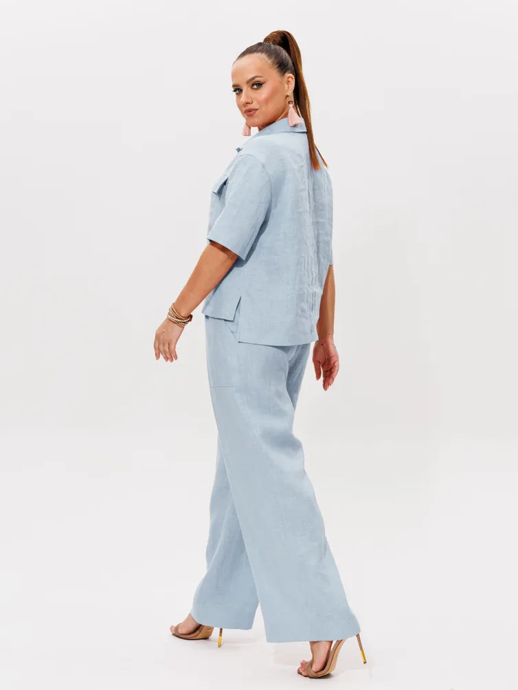 Костюм Galean Style арт. 982.1 голубой