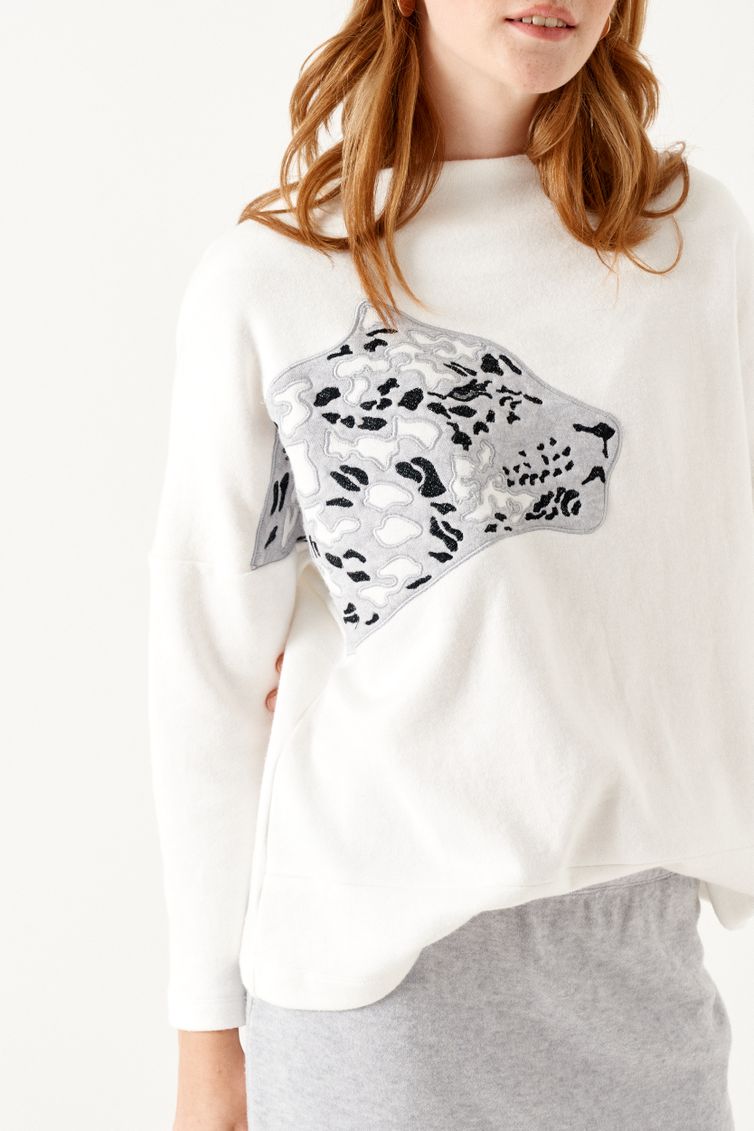 Sweatshirt Elletto Life #3523 bel