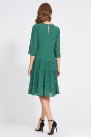 Sukienka BAZALINI #4842 zel