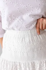 Skirt TOOK A LOOK & Angelika #MYu-951 belyj