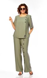 Костюм Ольга Стиль С1022 хаки