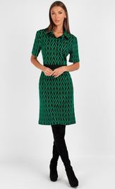 Dress VIZAVI 807 izumrud