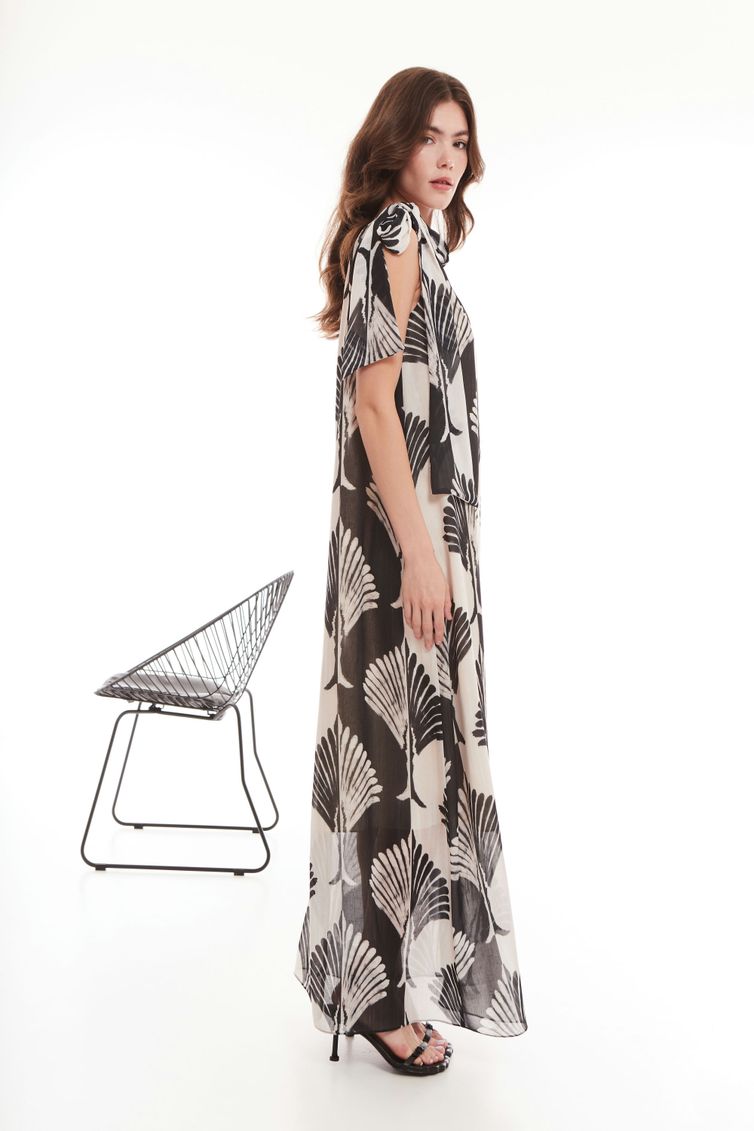 Dress Elema #5K-1434 chyornyj/bezhevyj 170
