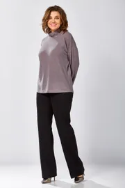 Лонгслив BegiModa #4156 fioletovyj pepel