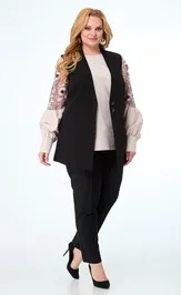 Жилет Anelli Laurel 1037 чёрный
