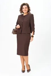Garnitur Vilena-fashion #1126 shokolad