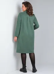 Sukienka Vilena-fashion #864 zelenyj