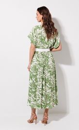 Платье Люше 4381 зеленый