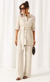 Костюм Beautiful & Free 6461 бежевый