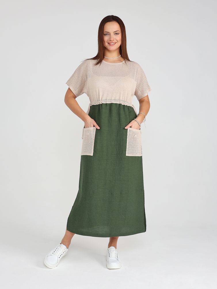 Платье BONADI арт. 1964 зеленый