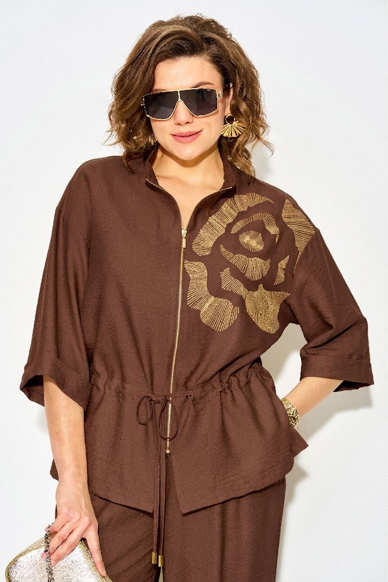 Suit Liliana #1527 kofejnyj