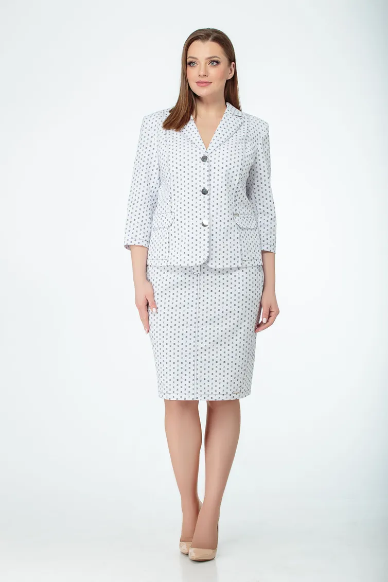 Garnitur Elite Moda #4029/3239 bel