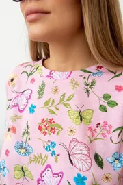 T-Shirt TOOK A LOOK & Angelika #TB-300-1k babochki