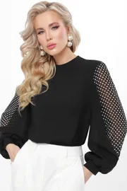 Bluzka DS Trend #B-2071 (Mari, blek nyu)