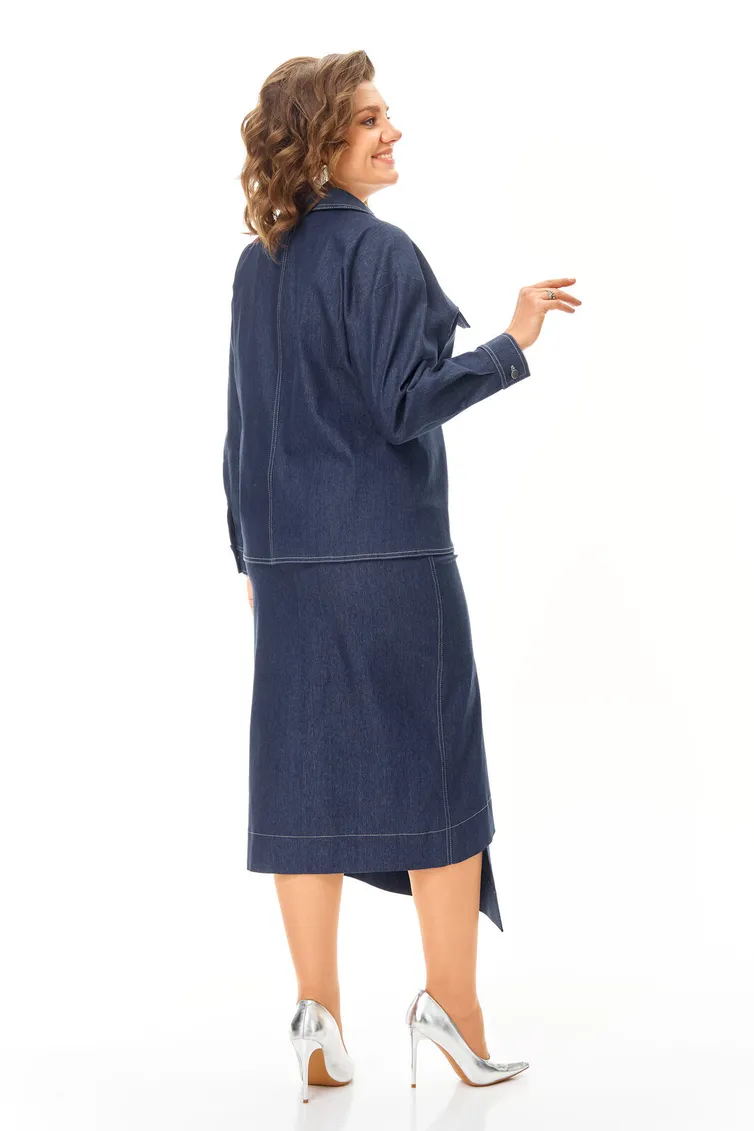 Garnitur VI ORO #VR-1245 denim