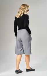 Trousers Ava fashion M-241 seryj