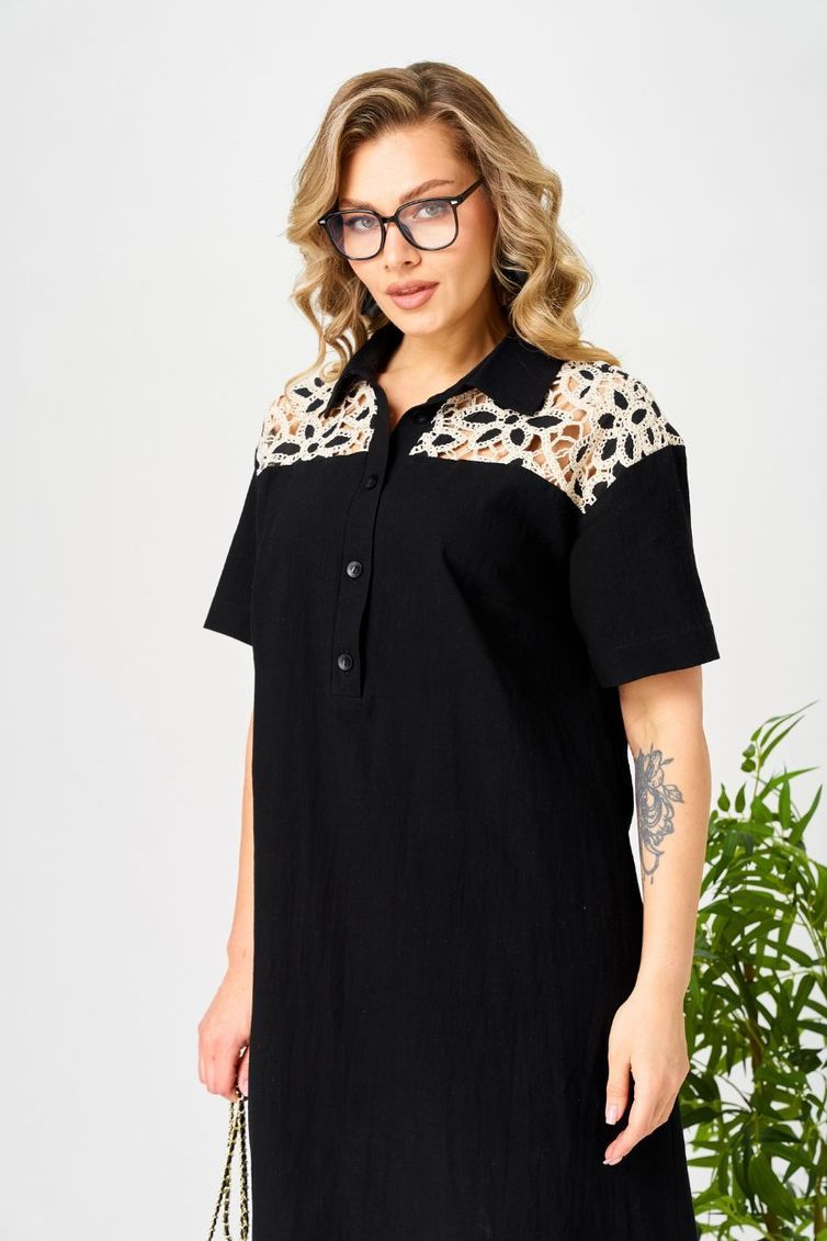 Платье Ava fashion арт. М-193 черный