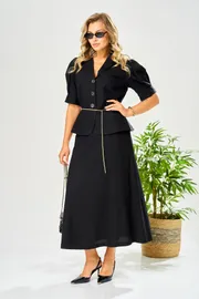 Suit Ava fashion #M-213 chernyj