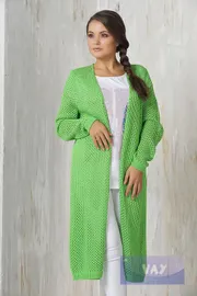 Джемперы, кардиганы, жакеты Newvay арт. 1450 зел ябл