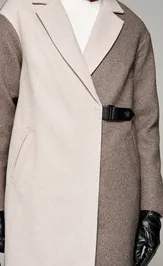 Coat Beautiful & Free 7014 korichnevo-pesochnyj
