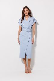 Платье Люше арт. 4390 голубой