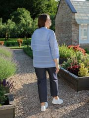 Sweter BONADI #1819 goluboj