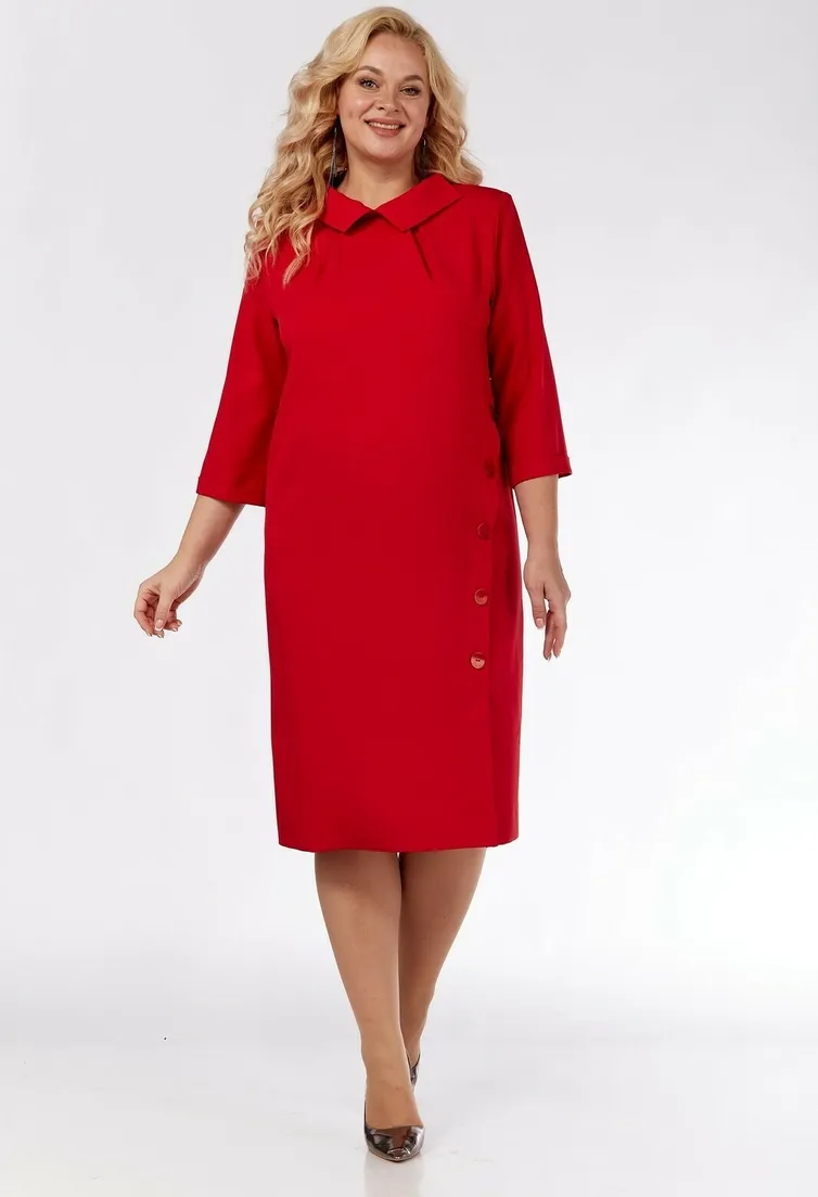 Sukienka Vilena-fashion #896 krasnyj