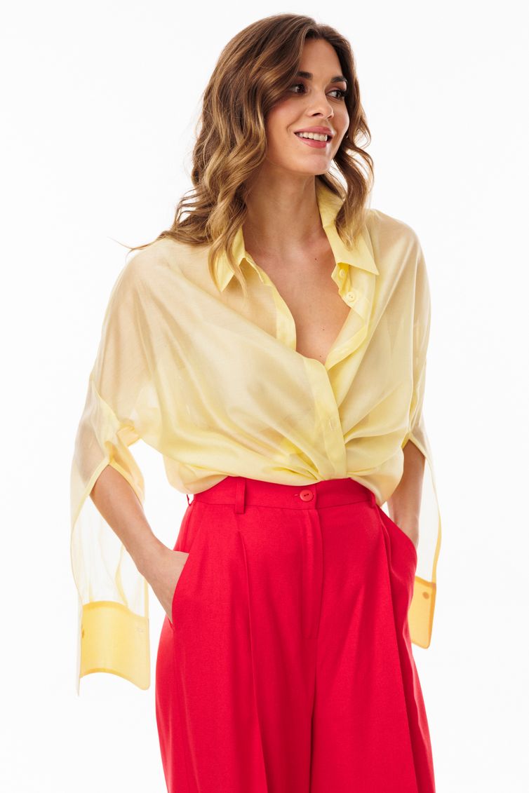 Блузка EOLA арт. 3036 сливочное масло