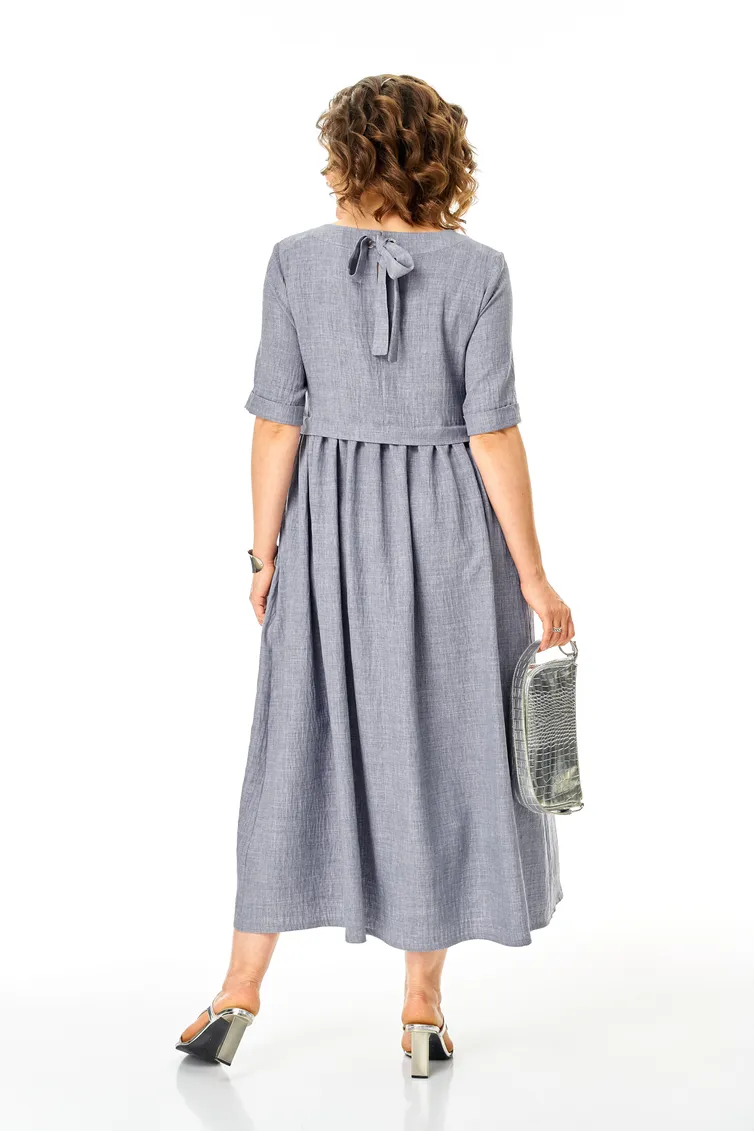 Sukienka Michel Chic #2132/1 seryj kvarc